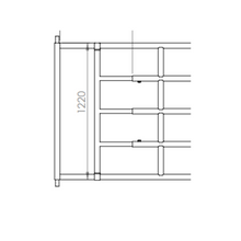 Load image into Gallery viewer, ODE 5 Bar Cattle Division Gate/Panel