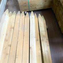 Load image into Gallery viewer, Domestic Fencing Post - 4" x 3" Pointed