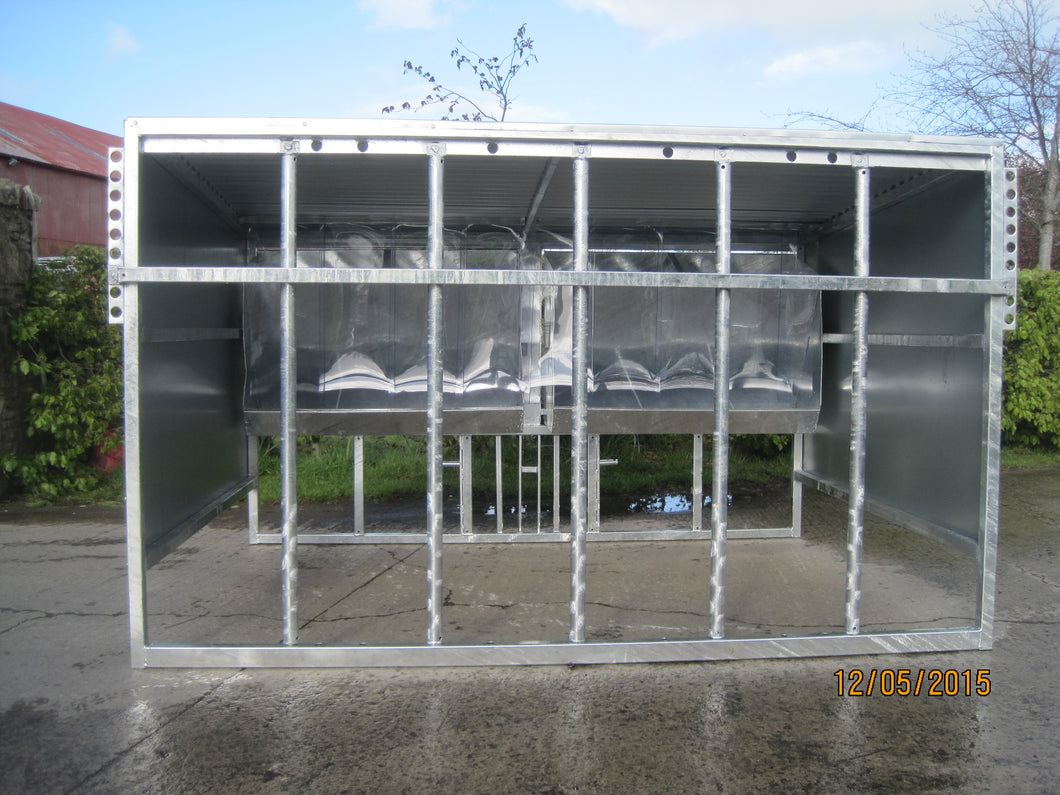8x6ft Cattle / Calf Creep Feeder Walk In - Galvanised or Painted