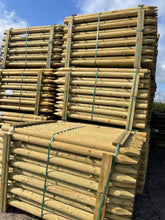 Load image into Gallery viewer, Imported Post Fencing Material Posts Enniskillen from Leam Agri Ltd, Tempo, County Fermanagh, Northern Ireland. Serving Fermanagh, Tyrone, Antrim, Down, Londonderry, Armagh, Cavan, Leitrim, Sligo, Monaghan, Donegal, Dublin Carlow, Clare, Cork, Galway, Kerry, Kildare, Kilkenny, Laois, Limerick, Longford, Louth, Mayo, Meath, Monaghan, Offaly, Roscommon, Tipperary, Waterford, Westmeath, Wexford and Wicklow and throughout the United Kingdom, NI, ROI
