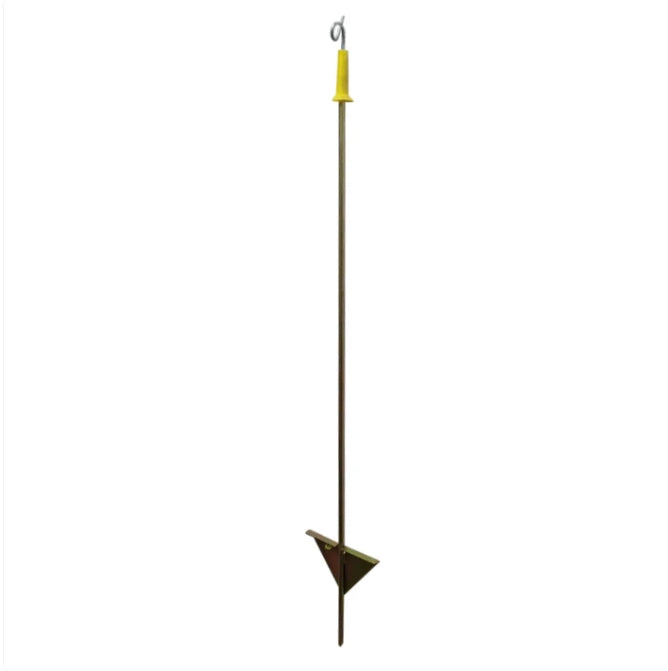 Yellow Pigtail Steel Post