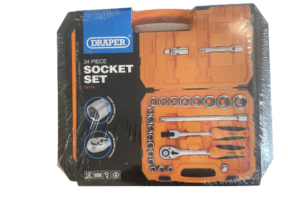 Draper 24 Piece Socket Set