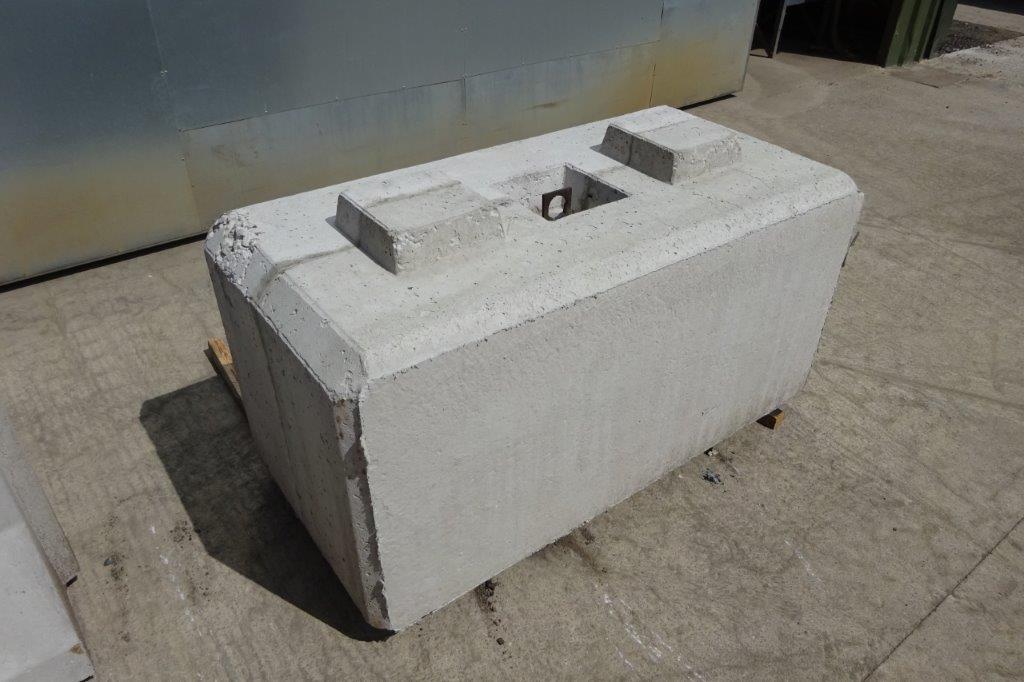 Concrete Lego Block