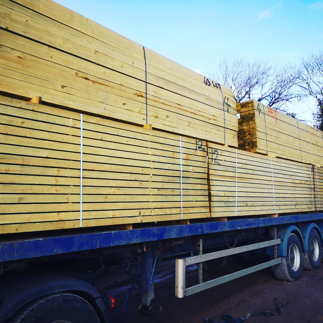 Timber Parlin Purlin / Structural Timber - 4x2