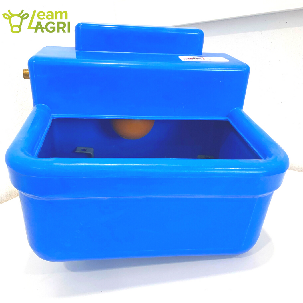 Blue Plastic Cattle Drinker 5 Gallon 22 Litresfrom Leam Agri Ltd, Tempo, County Fermanagh, Northern Ireland. Serving Fermanagh, Tyrone, Antrim, Down, Londonderry, Armagh, Cavan, Leitrim, Sligo, Monaghan, Donegal, Dublin Carlow, Clare, Cork, Galway, Kerry, Kildare, Kilkenny, Laois, Limerick, Longford, Louth, Mayo, Meath, Monaghan, Offaly, Roscommon, Tipperary, Waterford, Westmeath, Wexford and Wicklow and throughout the United Kingdom