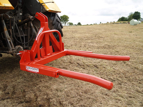 Nugent bale lifter single heavy duty from Leam Agri Ltd, Tempo, Enniskillen, County Fermanagh, Northern Ireland. Serving Fermanagh, Tyrone, Antrim, Down, Londonderry, Armagh, Cavan, Leitrim, Sligo, Monaghan, Donegal, Dublin Carlow, Clare, Cork, Galway, Kerry, Kildare, Kilkenny, Laois, Limerick, Longford, Louth, Mayo, Meath, Monaghan, Offaly, Roscommon, Tipperary, Waterford, Westmeath, Wexford and Wicklow and throughout the United Kingdom, NI, ROI