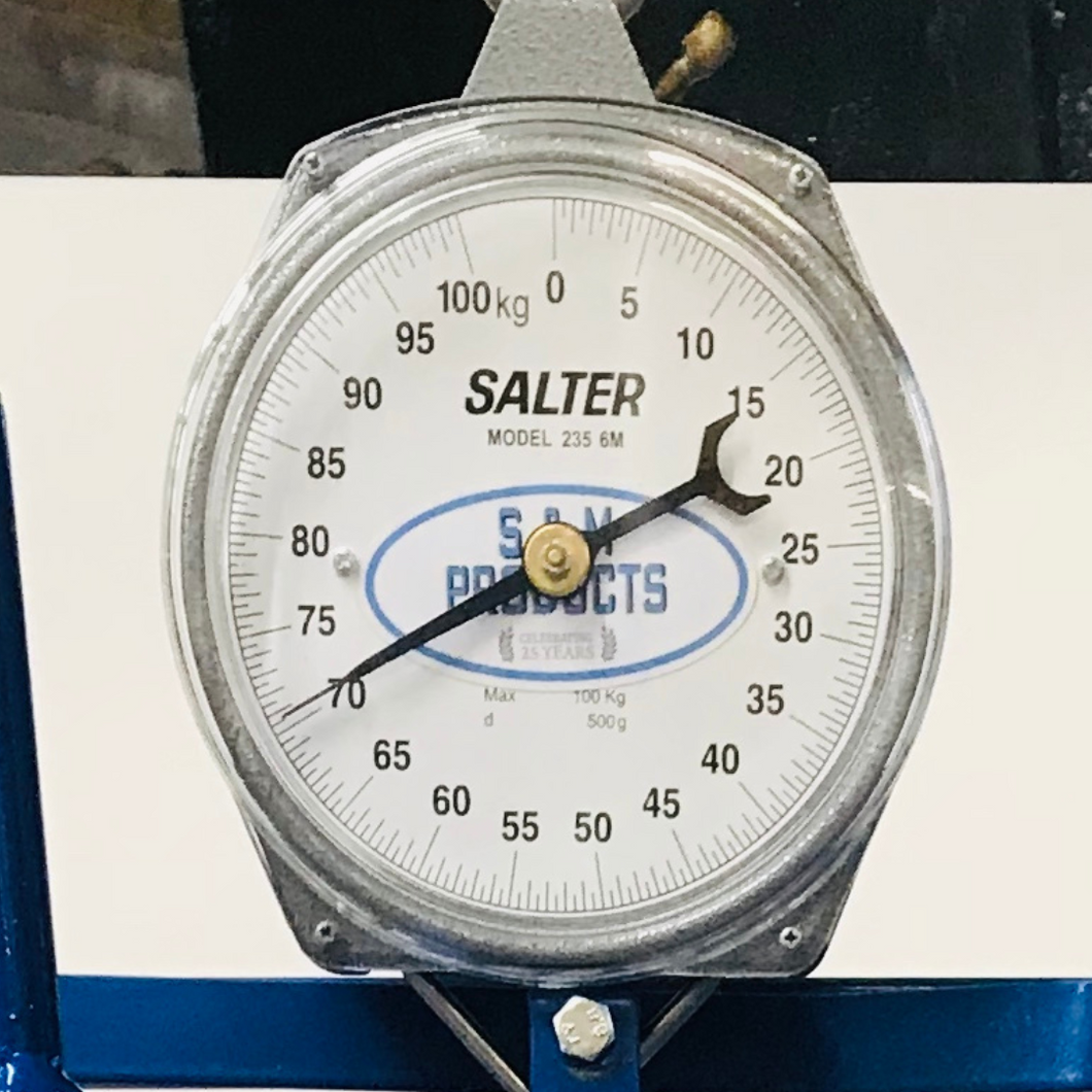 Salter Weigh Clock from Leam Agri Ltd, Tempo, County Fermanagh, Northern Ireland. Serving Fermanagh, Tyrone, Antrim, Down, Londonderry, Armagh, Cavan, Leitrim, Sligo, Monaghan, Donegal, Dublin Carlow, Clare, Cork, Galway, Kerry, Kildare, Kilkenny, Laois, Limerick, Longford, Louth, Mayo, Meath, Monaghan, Offaly, Roscommon, Tipperary, Waterford, Westmeath, Wexford and Wicklow and throughout the United Kingdom