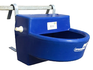 Blue Plastic Cattle Drinker with hangers from Leam Agri Ltd, Tempo, County Fermanagh, Northern Ireland. Serving Fermanagh, Tyrone, Antrim, Down, Londonderry, Armagh, Cavan, Leitrim, Sligo, Monaghan, Donegal, Dublin Carlow, Clare, Cork, Galway, Kerry, Kildare, Kilkenny, Laois, Limerick, Longford, Louth, Mayo, Meath, Monaghan, Offaly, Roscommon, Tipperary, Waterford, Westmeath, Wexford and Wicklow and throughout the United Kingdom